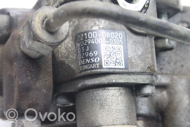 Toyota Corolla Verso E121 Polttoaineen ruiskutuksen suurpainepumppu 221000R020