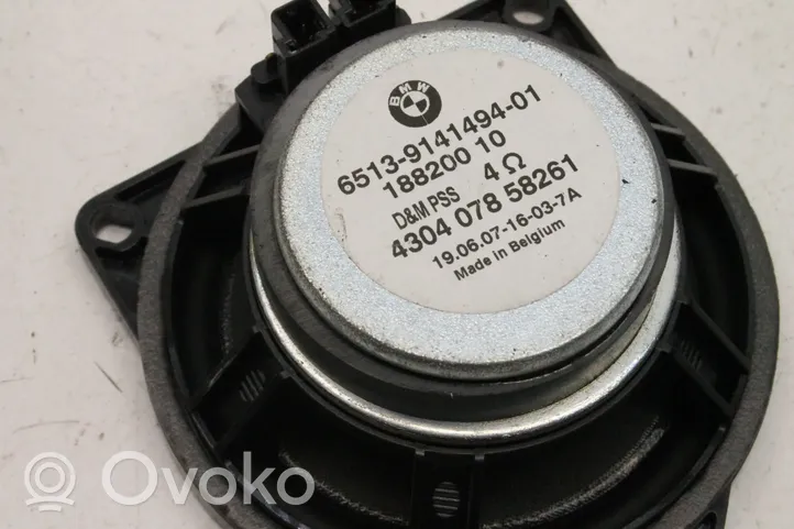 BMW X3 E83 Skaļrunis (-i) pakaļējās durvīs 9141494