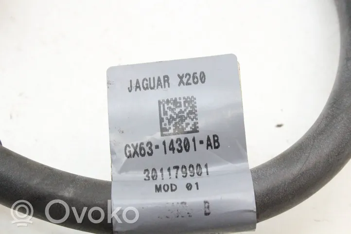 Jaguar XF X260 Minus / Klema / Przewód akumulatora BJ3210C679AE