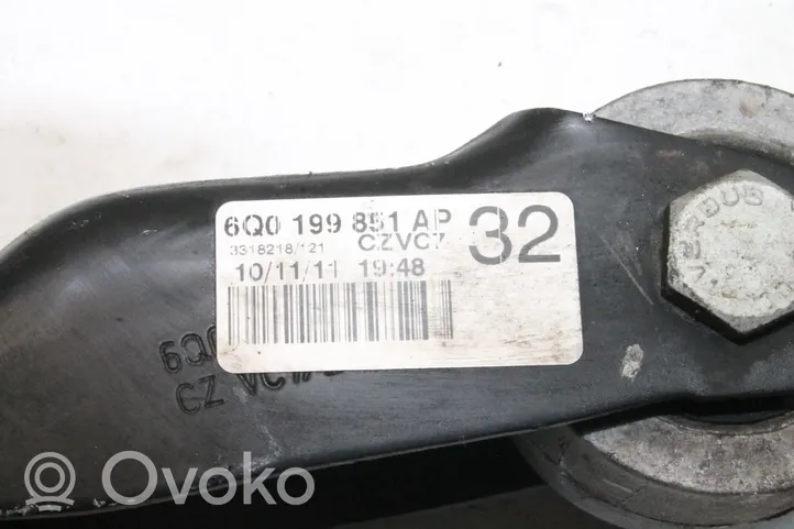 Volkswagen Polo V 6R Supporto di montaggio scatola del cambio 6Q0199851AP