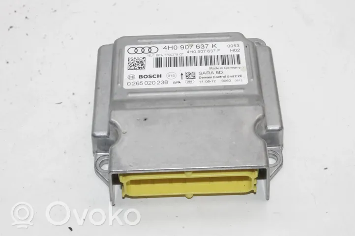 Audi A8 S8 D4 4H Sensore di accelerazione 4H0907637K