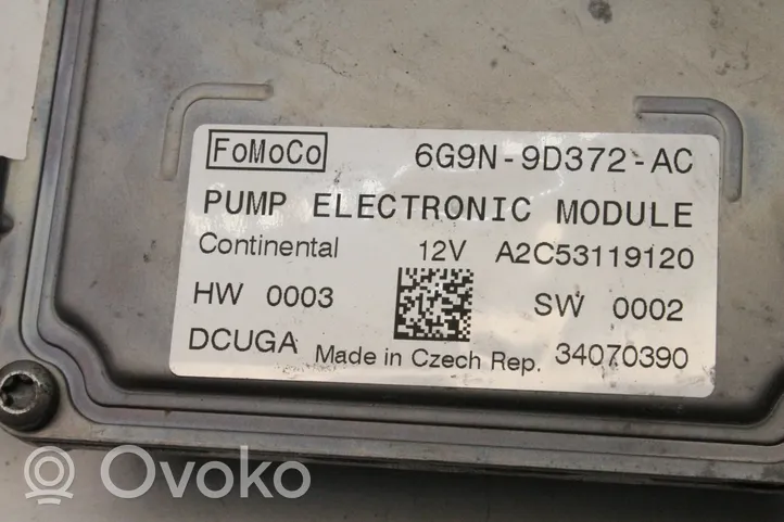 Ford Mondeo MK IV Centralina/modulo pompa dell’impianto di iniezione 6G9N9D372AC