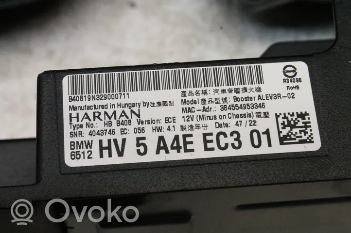 BMW i4 Kit sistema audio 5A4EEC3