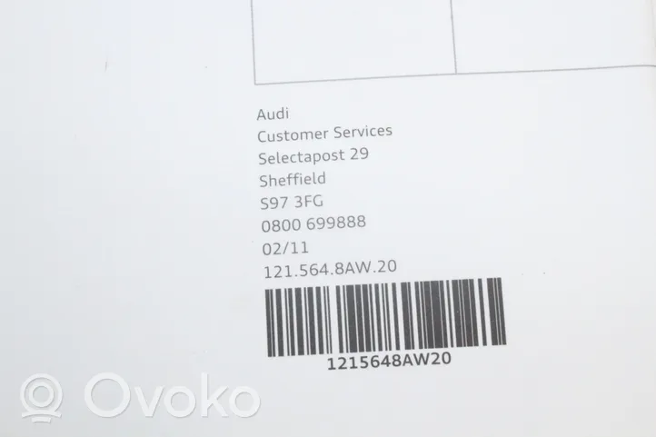 Audi A6 C7 Vartotojo instrukcija 