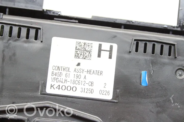 Mazda 3 II Interrupteur ventilateur B45D61190A