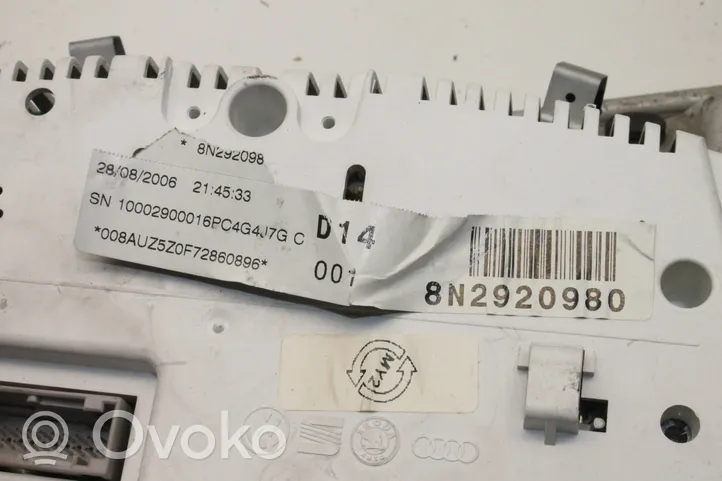 Audi TT Mk1 Juego de cerradura y set ECU del motor 8N0906018H