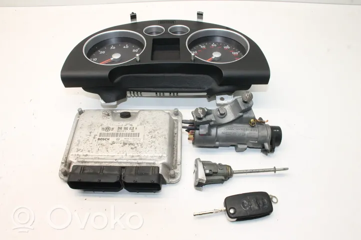 Audi TT Mk1 Juego de cerradura y set ECU del motor 8N0906018H