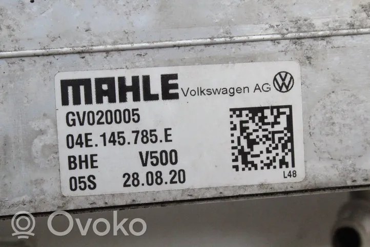 Volkswagen Golf VIII Refroidisseur intermédiaire 04E145785E