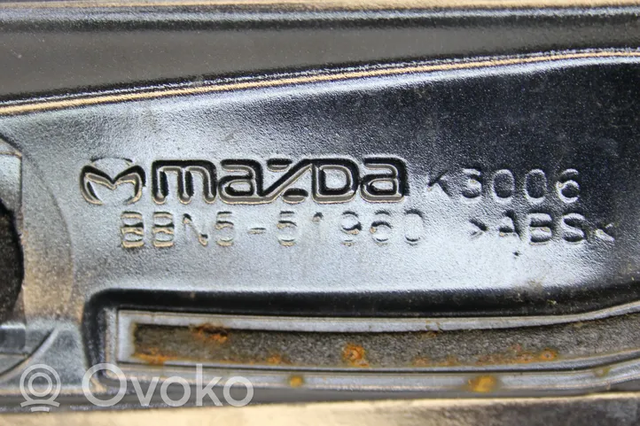 Mazda 3 II Spoiler del portellone posteriore/bagagliaio BBN551960