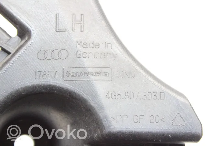 Audi A6 C7 Puskurin kannattimen kulmakannake 4G5807393D