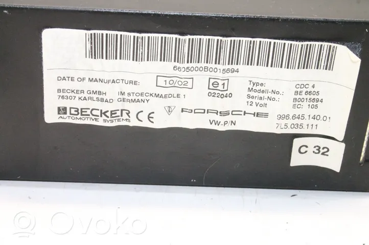 Porsche Boxster 986 Caricatore CD/DVD 99664514001