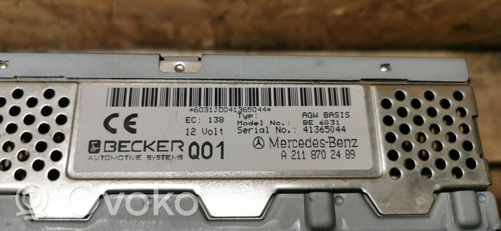 Mercedes-Benz E W211 Amplificatore A2118702489