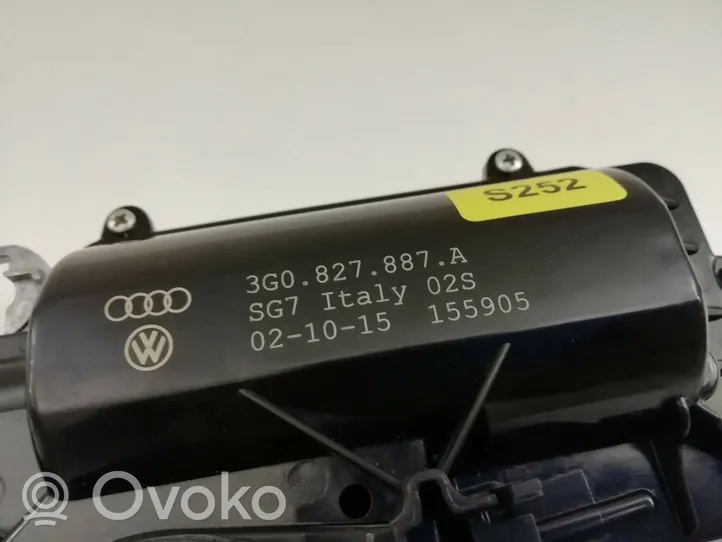 Volkswagen PASSAT B8 Pritraukėjas galinio dangčio 3G0827887A