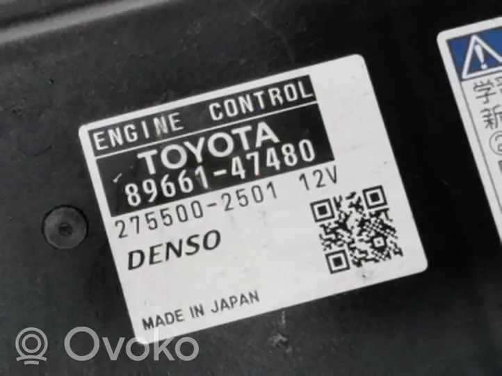 Toyota Prius+ (ZVW40) Centralina/modulo del motore 8966147480