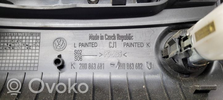 Volkswagen Amarok Drążek / Pokrętło zmiany biegów 2H0863681
