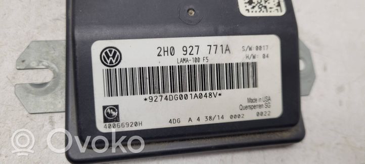 Volkswagen Amarok Sterownik / Moduł centralnego zamka 2H0927771A