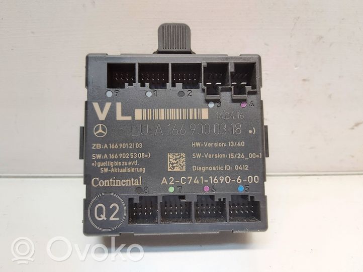 Mercedes-Benz B W246 W242 Other control units/modules A1669000318