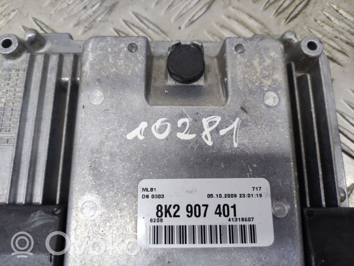 Audi A4 S4 B8 8K Sterownik / Moduł ECU 8K2907401