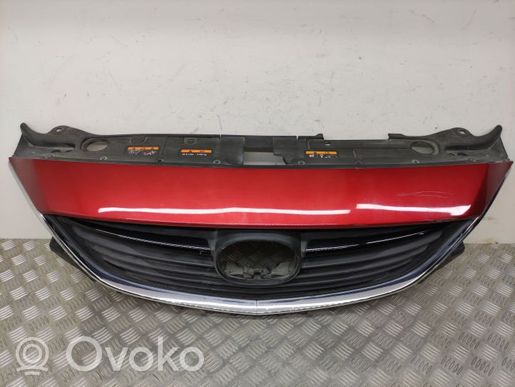 Mazda 6 Griglia superiore del radiatore paraurti anteriore GHP950712