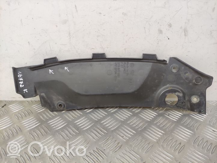 Skoda Superb B6 (3T) Staffa del pannello di supporto del radiatore parte superiore 3T0807081