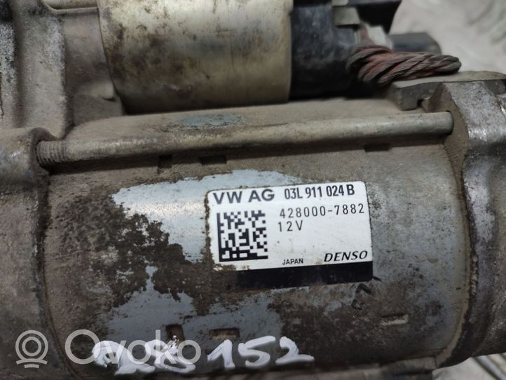 Audi A4 S4 B8 8K Motor de arranque 03L911024B