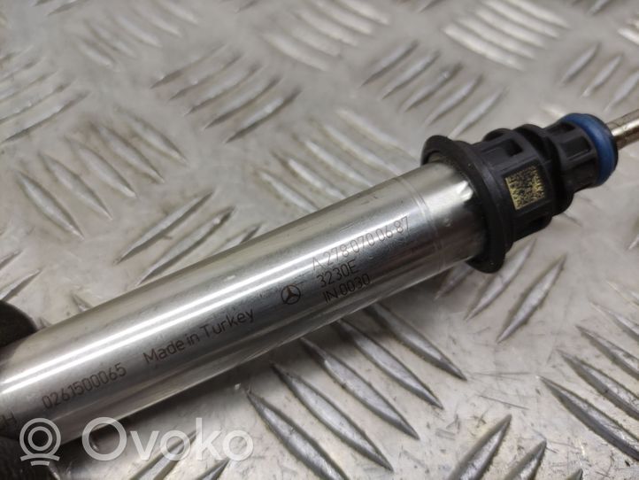 Mercedes-Benz B W246 W242 Injecteur de carburant A2780700687