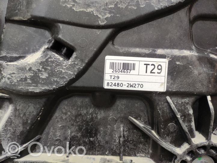 Hyundai Santa Fe Mechanizm podnoszenia szyby przedniej bez silnika 9133100100