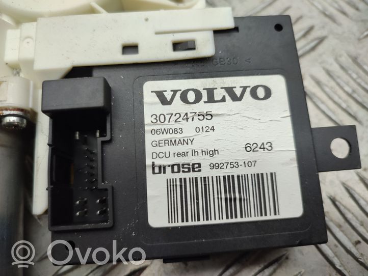 Volvo V50 Silniczek podnoszenia szyby drzwi tylnych 30724755