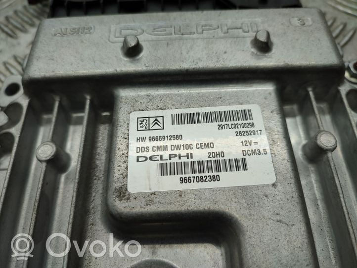 Citroen C4 Grand Picasso Kit calculateur ECU et verrouillage 9666895680