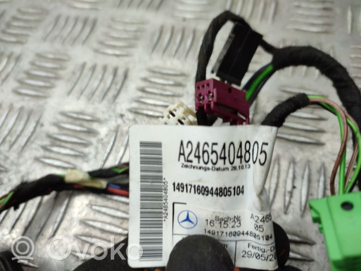 Mercedes-Benz A W176 Faisceau de câblage de porte avant A2465404805