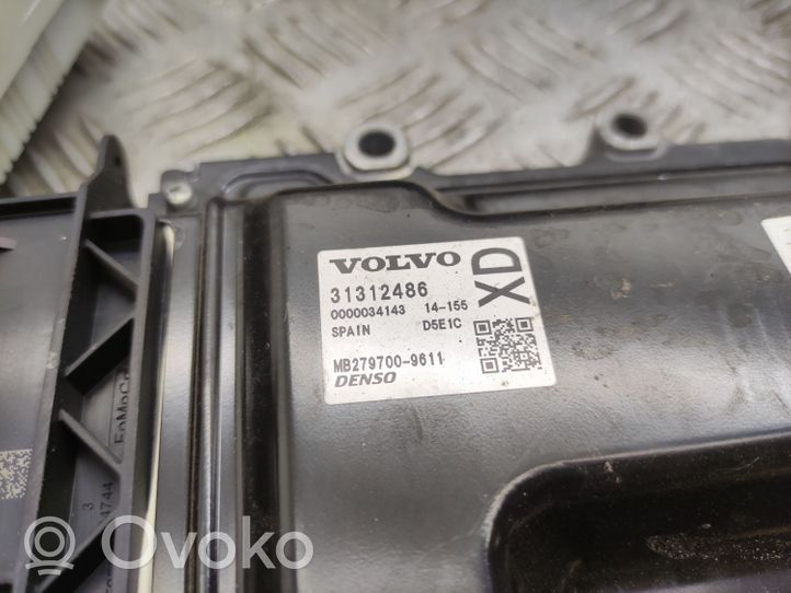 Volvo S80 Engine ECU kit and lock set 31312486