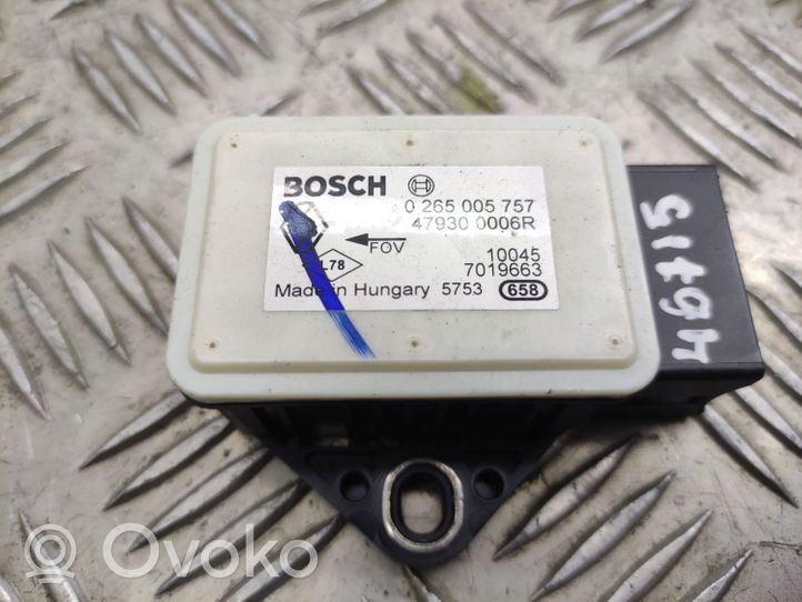 Nissan Qashqai+2 Czujnik przyspieszenia ESP 0265005757