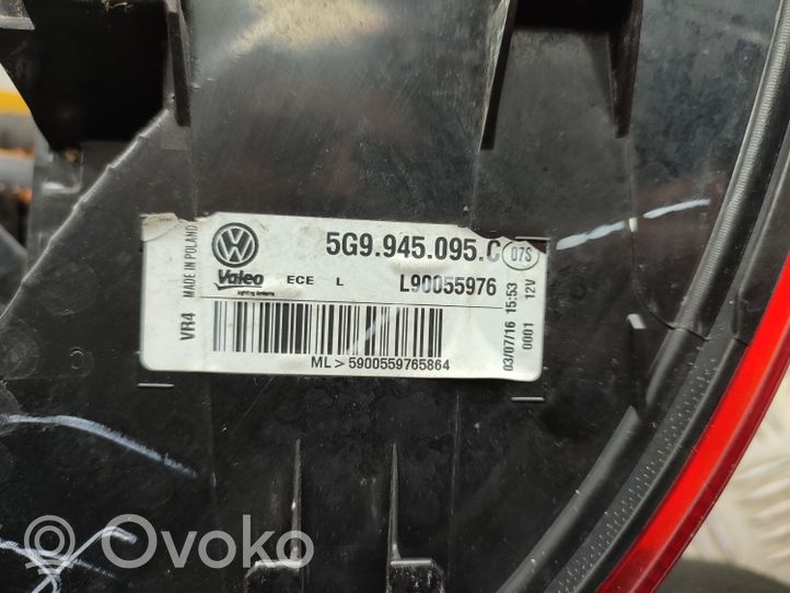 Volkswagen Golf VII Feux arrière / postérieurs 5G9945095C