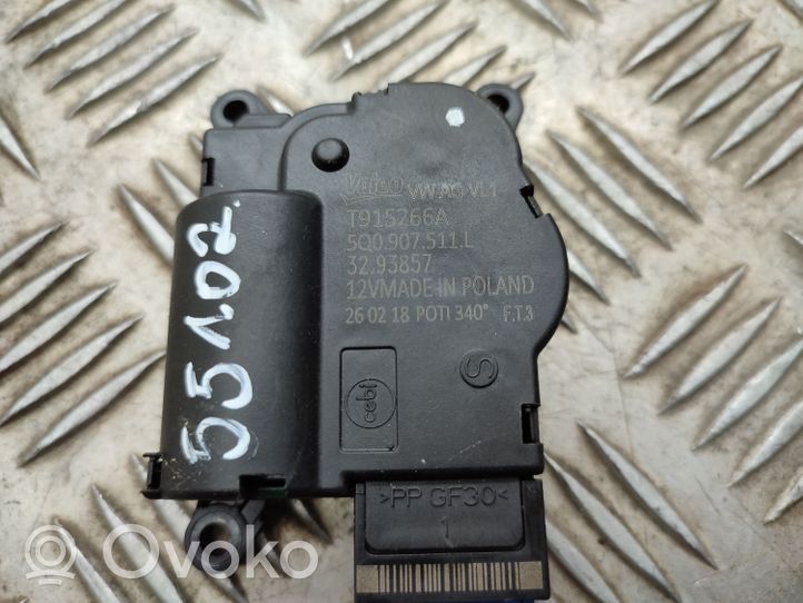 Volkswagen Golf Sportsvan Air flap motor/actuator 5Q0907511L