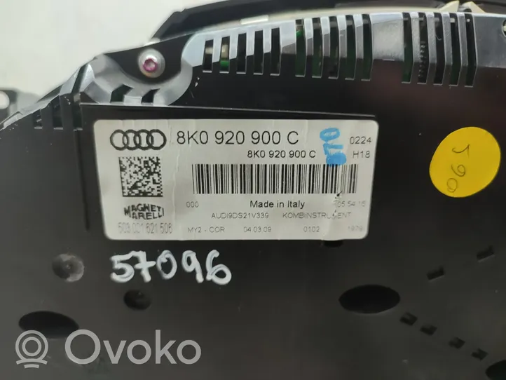 Audi A4 S4 B8 8K Tachimetro (quadro strumenti) 8K0920900C