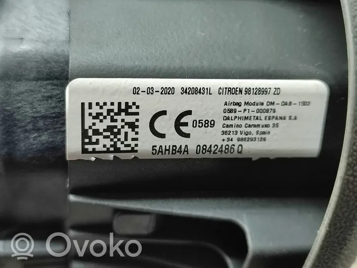 Citroen C3 Oro pagalvių komplektas su panele 