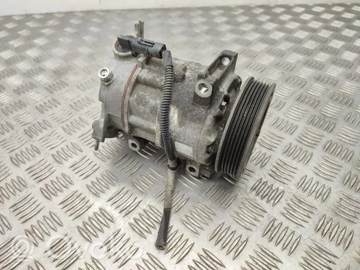 Peugeot 3008 I Ilmastointilaitteen kompressorin pumppu (A/C) 598755