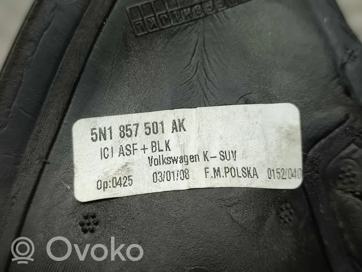 Volkswagen Tiguan Etuoven sähköinen sivupeili 5N1857501AK