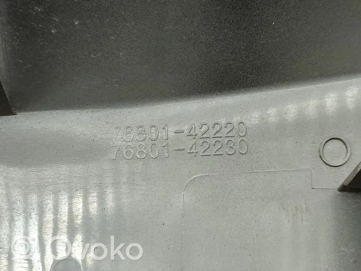 Toyota RAV 4 (XA40) Enjoliveur de pare-chocs arrière 7680142220