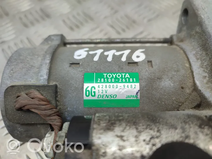 Toyota RAV 4 (XA40) Стартер 2810026181