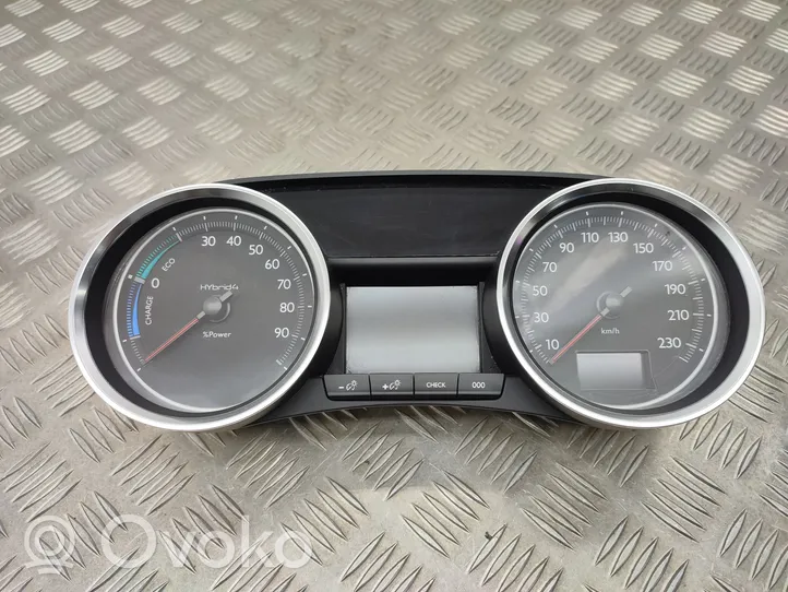 Peugeot 508 RXH Compteur de vitesse tableau de bord 9678558780