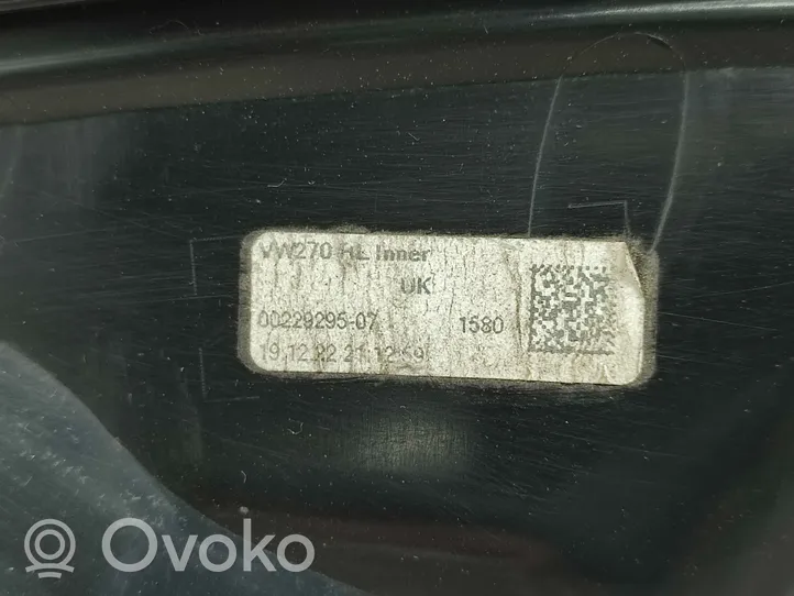 Volkswagen Taigo Éclairage de plaque d'immatriculation 2G7945093A