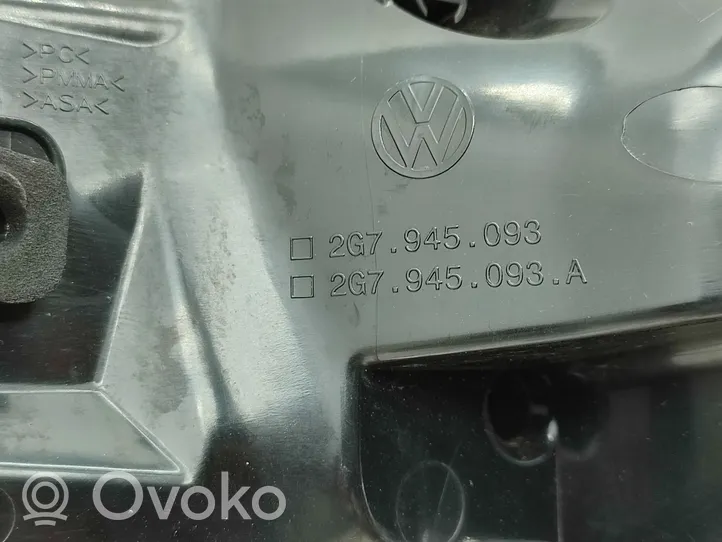 Volkswagen Taigo Barra luminosa targa del portellone del bagagliaio 2G7945093A