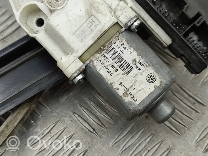 Volkswagen Jetta VI Elektryczny podnośnik szyby drzwi przednich 5C6837462