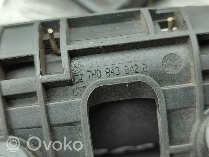 Volkswagen Caddy Slankiojančių durų atidarymo rankenėlė vidinė 7H0843642D