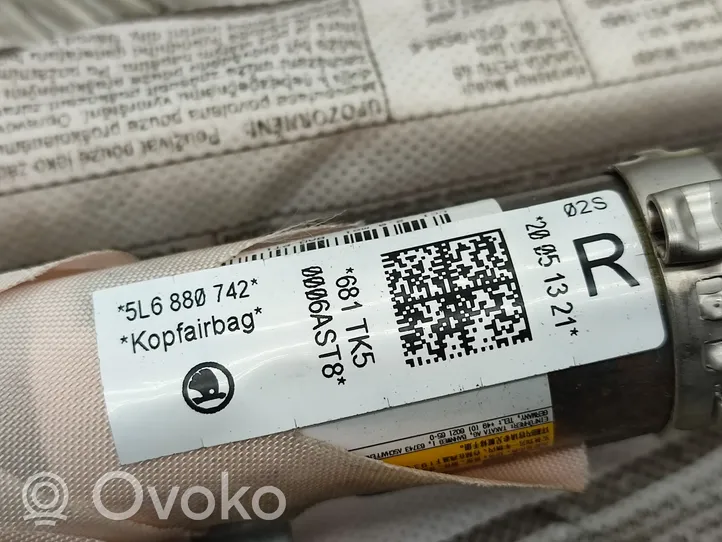 Skoda Yeti (5L) Kurtyna airbag 5L6880742