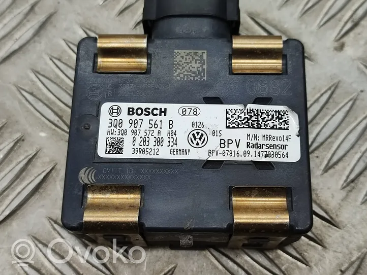 Volkswagen PASSAT B8 Radar / Czujnik Distronic 3Q0907561B