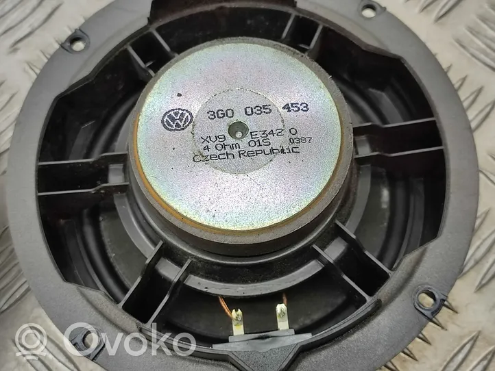 Volkswagen PASSAT B8 Głośnik drzwi tylnych 3G0035453