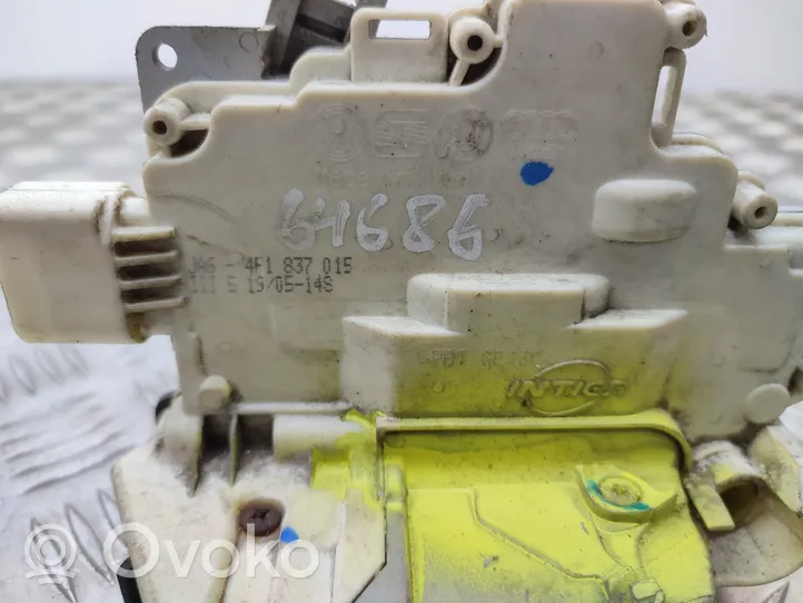 Audi A6 S6 C6 4F Front door lock 4F1837015