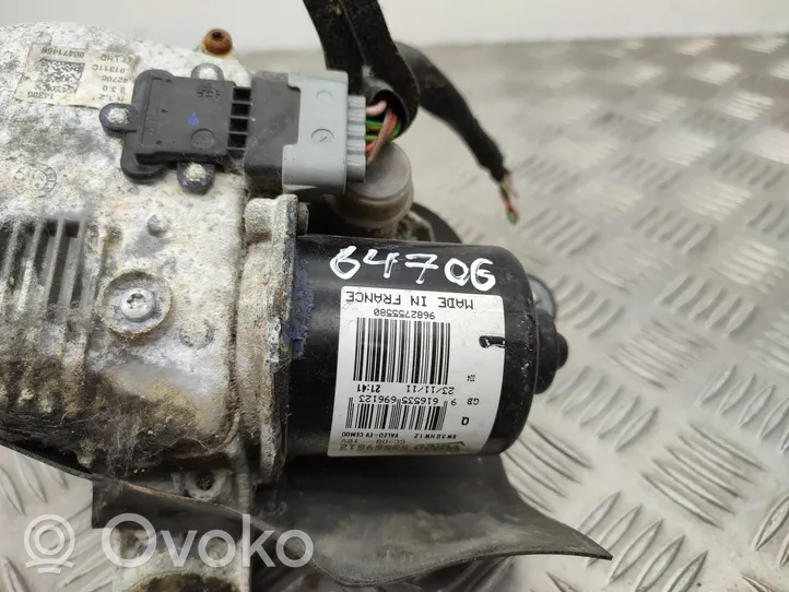 Citroen C5 Motor del limpiaparabrisas 9682755580